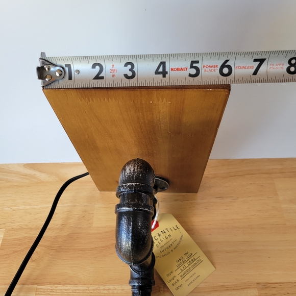 Edison Light Industrial Light Table Top NWT - Picture 8 of 8